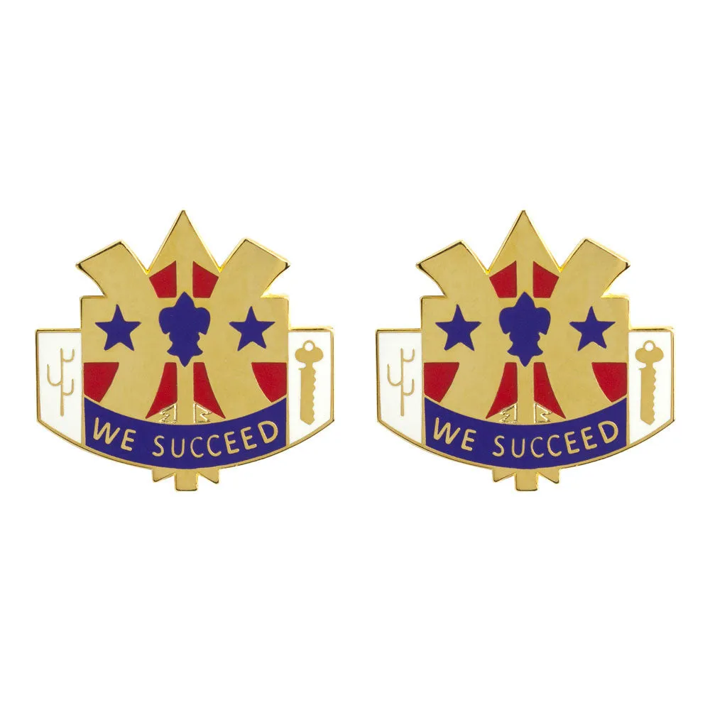 103rd Sustainment Command (Expeditionary) Unit Crest (We Succeed) - Sold in Pairs