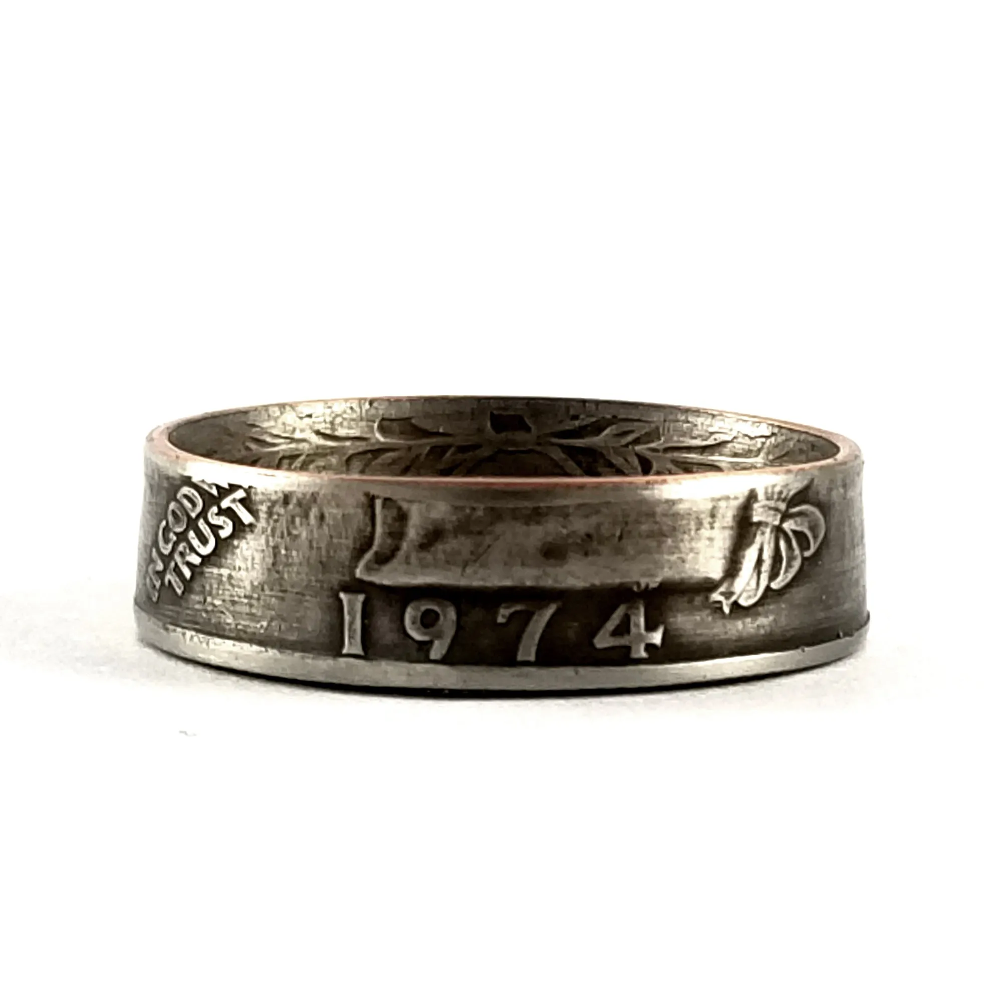 1974 Washington Quarter Coin Ring