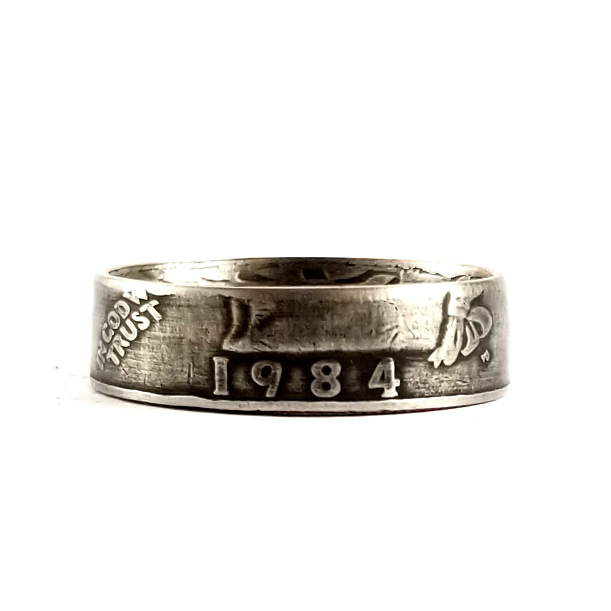 1984 Washington Quarter Coin Ring