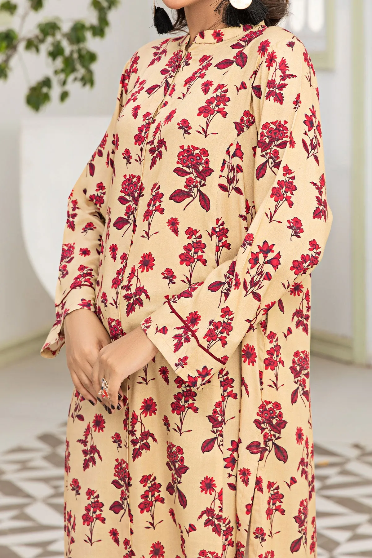 1PIECE DIGITAL PRINT LINEN KURTA  | DPLK-70