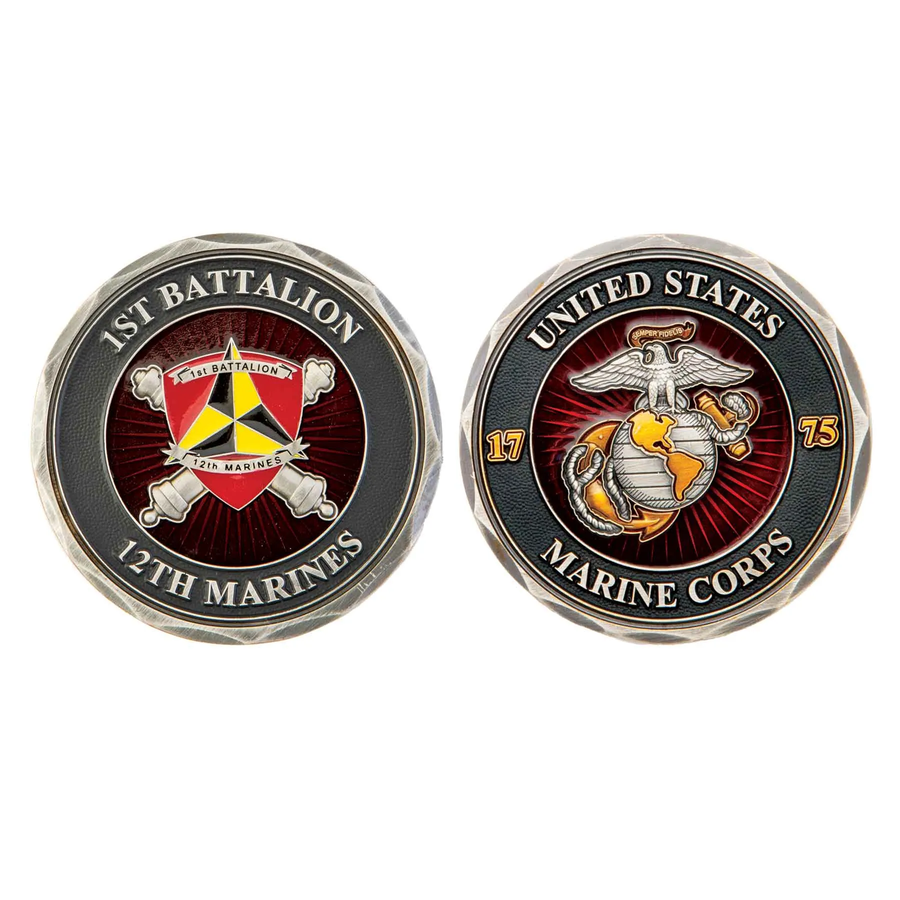 1st Battalion 12th Marines Challenge Coin