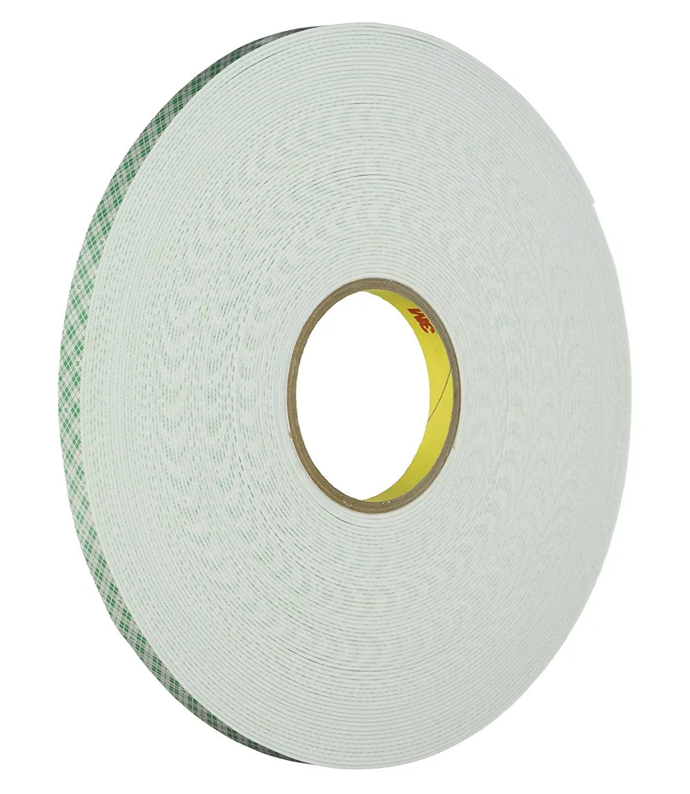 3M Double-Sided Foam Tape 36 yards long #4016 (Multiple Widths)