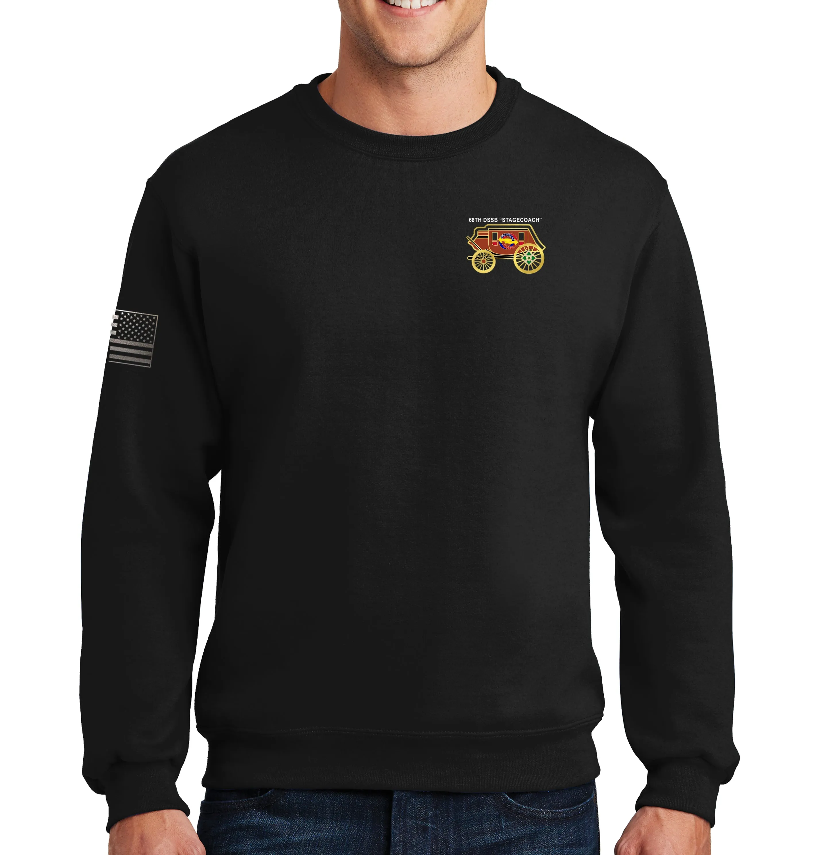 50-50 Blend Crewneck Unisex Sweatshirt. This shirt IS approved for PT.