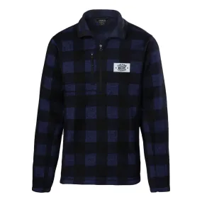 Academy Zodiak Plaid 1/4 Zip - Navy