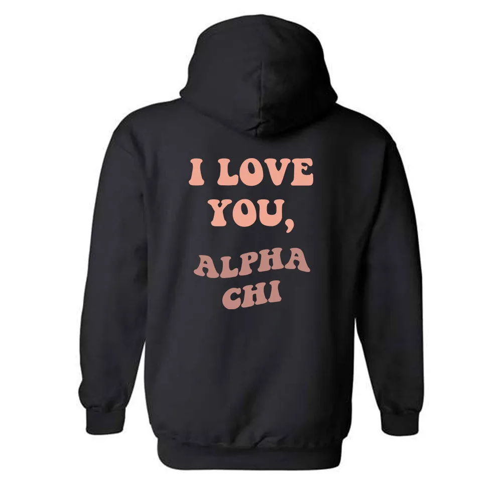 Alpha Chi Omega// Teddy Hoodie