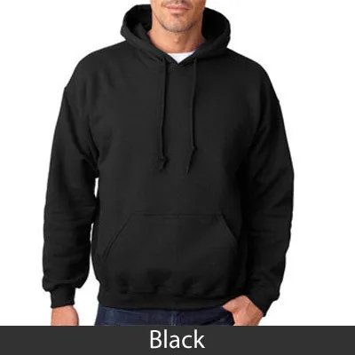 Alpha Kappa Psi Hooded Sweatshirt - Gildan 18500 - TWILL