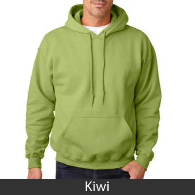 Alpha Kappa Psi Hooded Sweatshirt - Gildan 18500 - TWILL