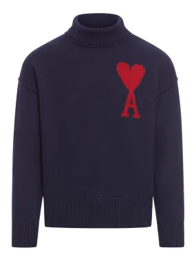 Ami de Coeur high-neck jumper