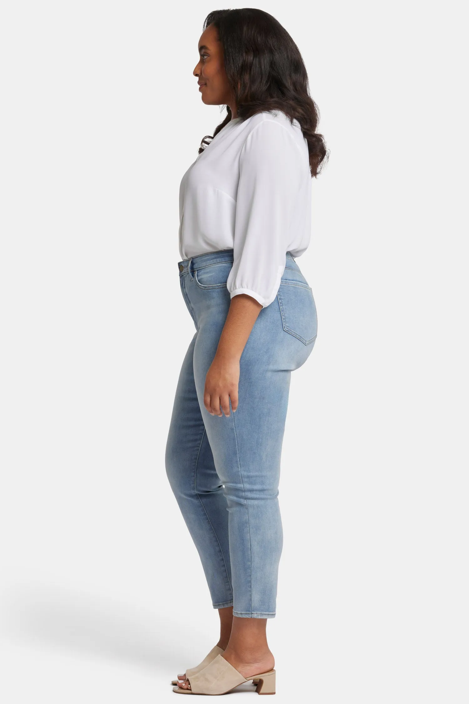 Ami Skinny Jeans In Plus Size - Biscayne