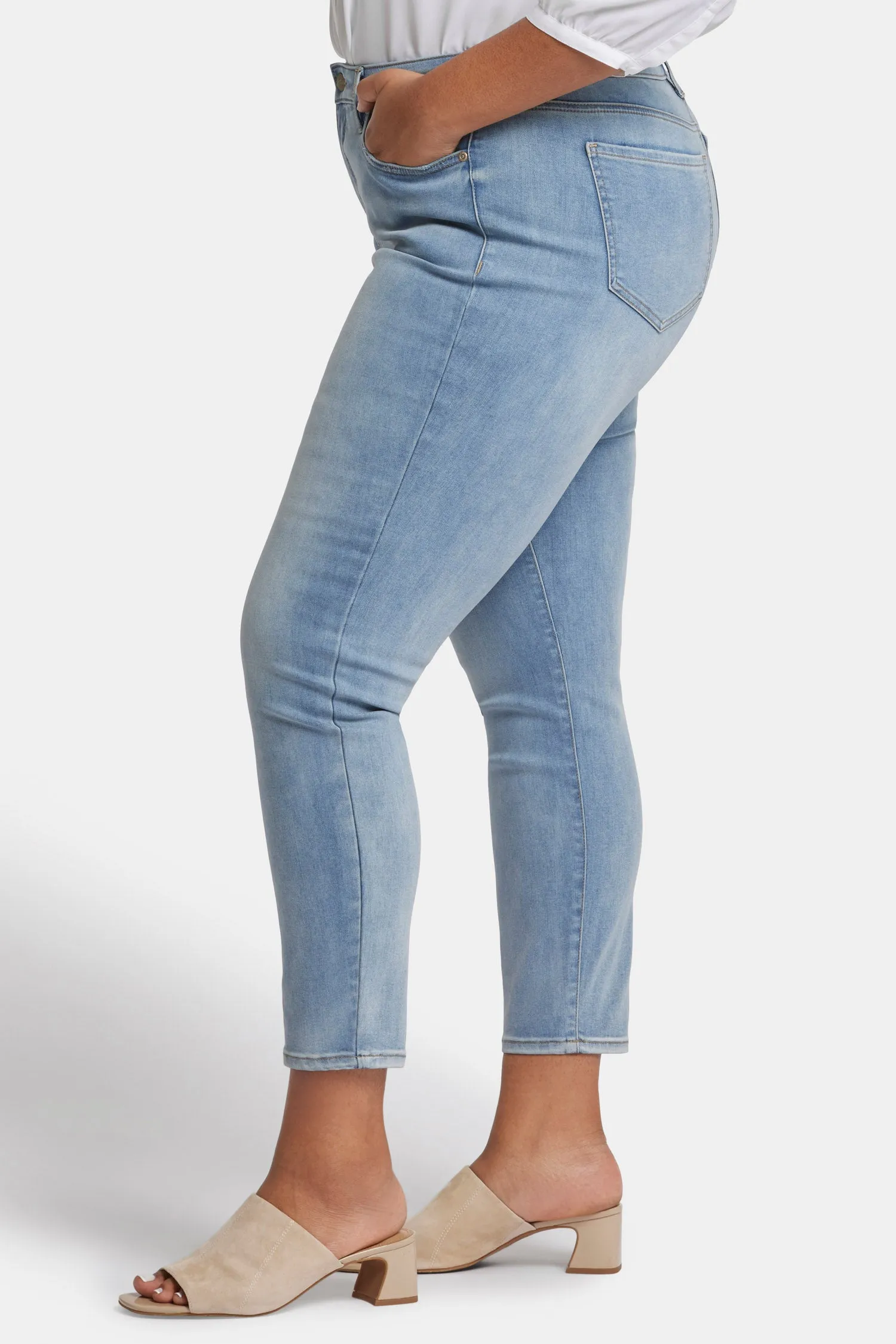 Ami Skinny Jeans In Plus Size - Biscayne