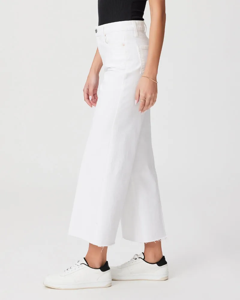 Anessa Wide Leg Jeans - Crisp White