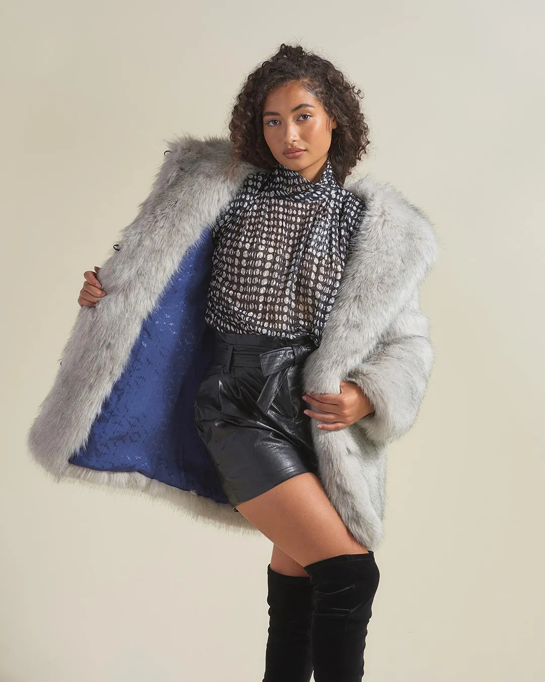 Arctic Wolf Luxe Classic Faux Fur Coat | Women's