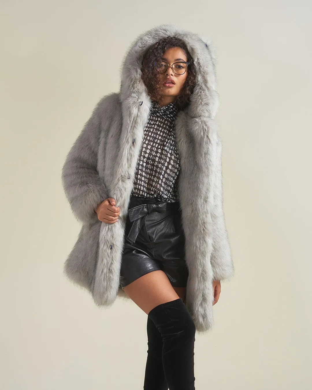 Arctic Wolf Luxe Classic Faux Fur Coat | Women's