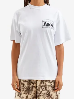 Aries Angel SS Tee - White