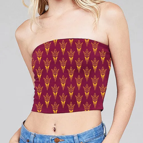 Arizona State ASU All Over Tube Top