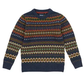 Barbour Boy's Case Fair Isle Crew