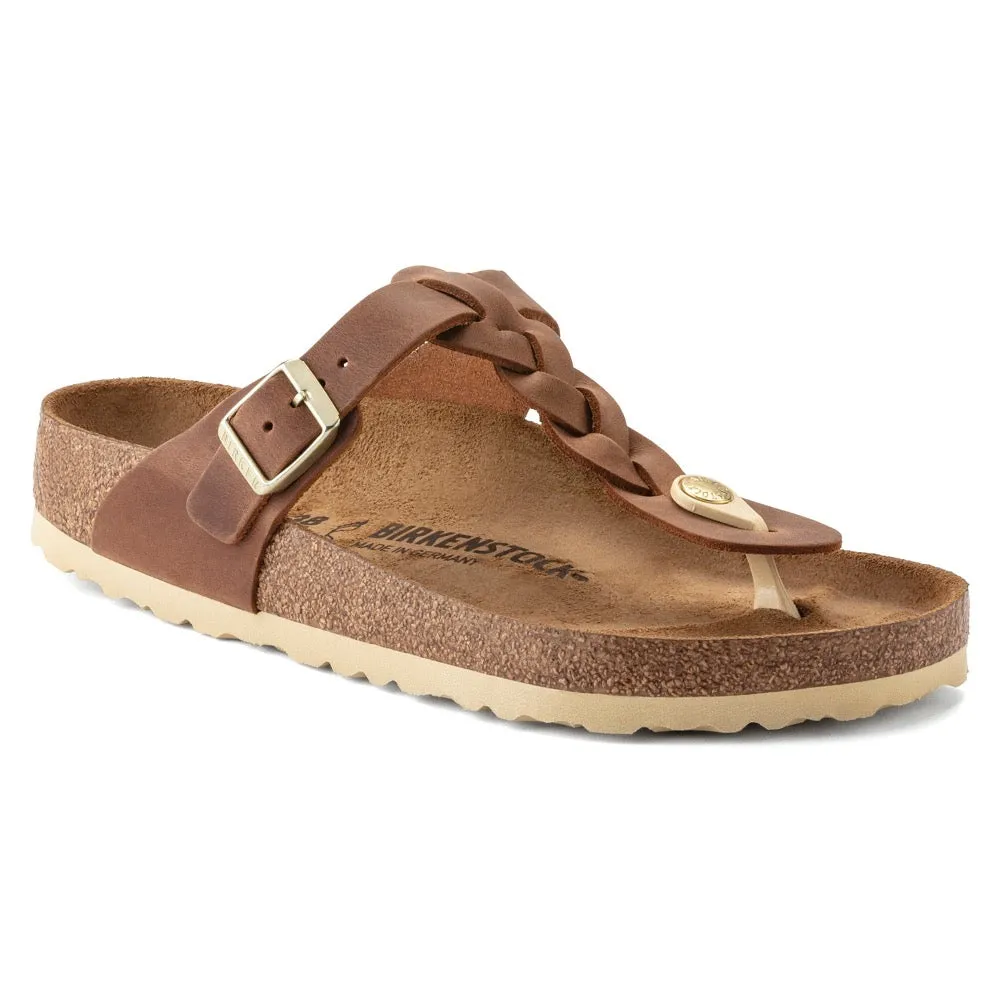 Birkenstock Gizeh Braid Sandal - Cognac