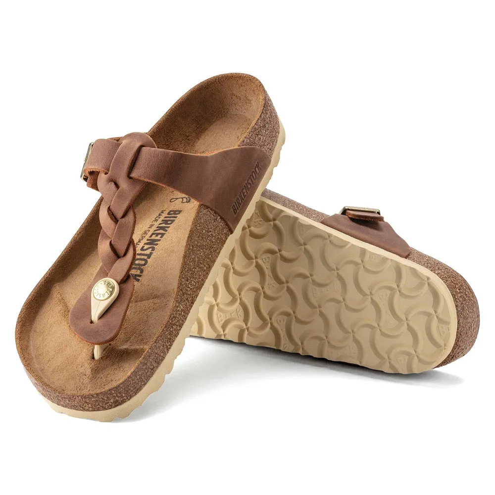 Birkenstock Gizeh Braid Sandal - Cognac