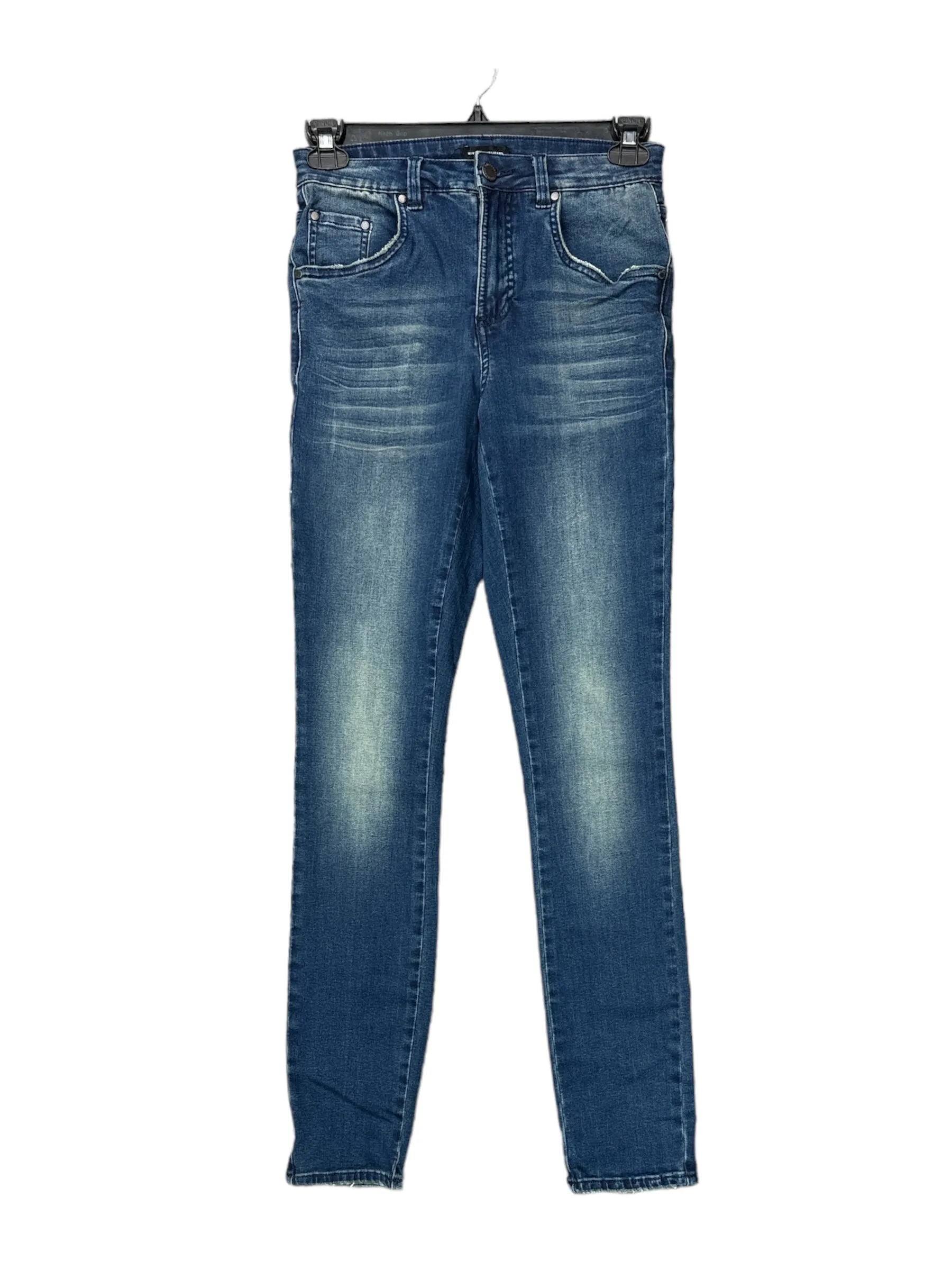 Blue Denim Jeans Skinny Cmc, Size 4