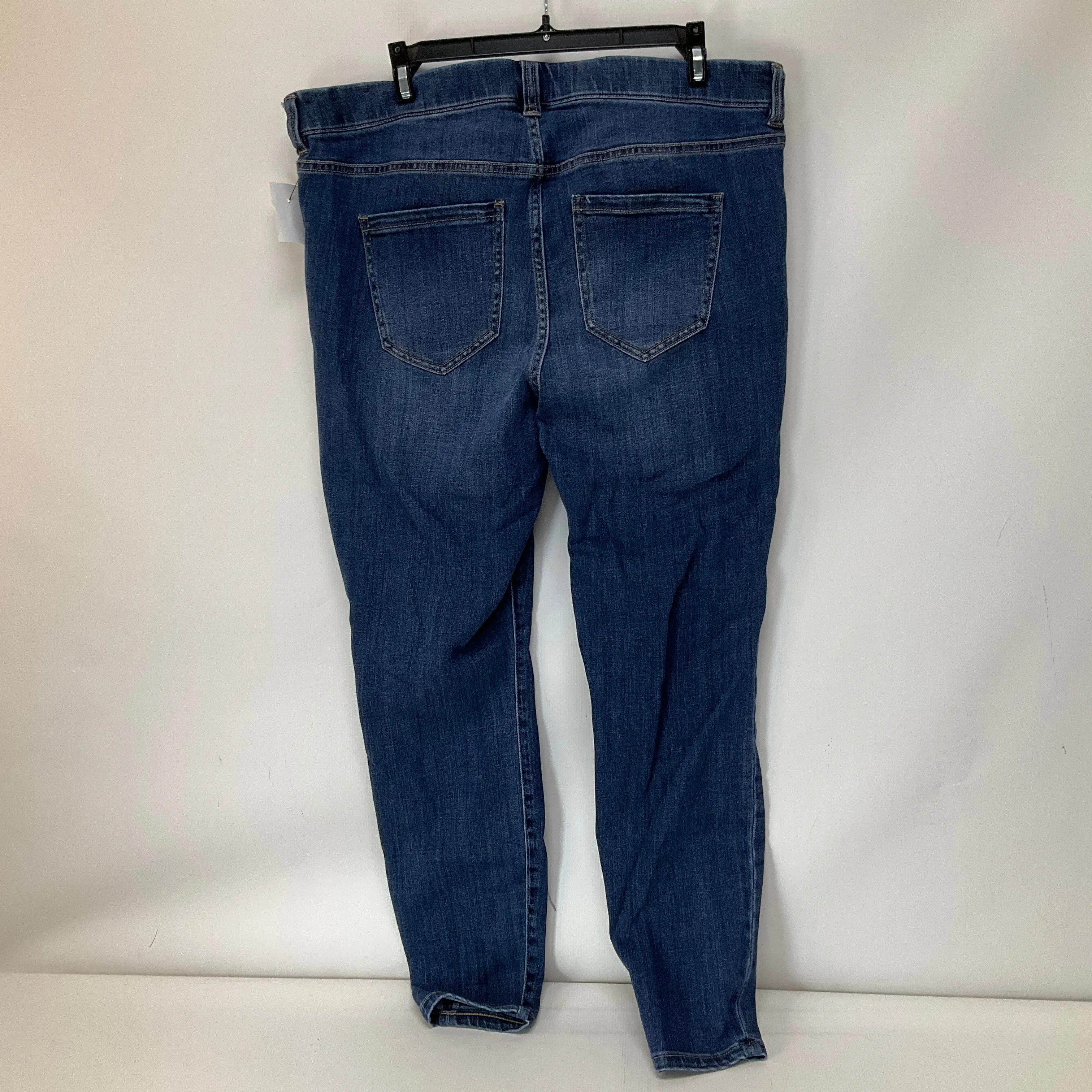 Blue Denim Jeans Skinny Liverpool, Size 16