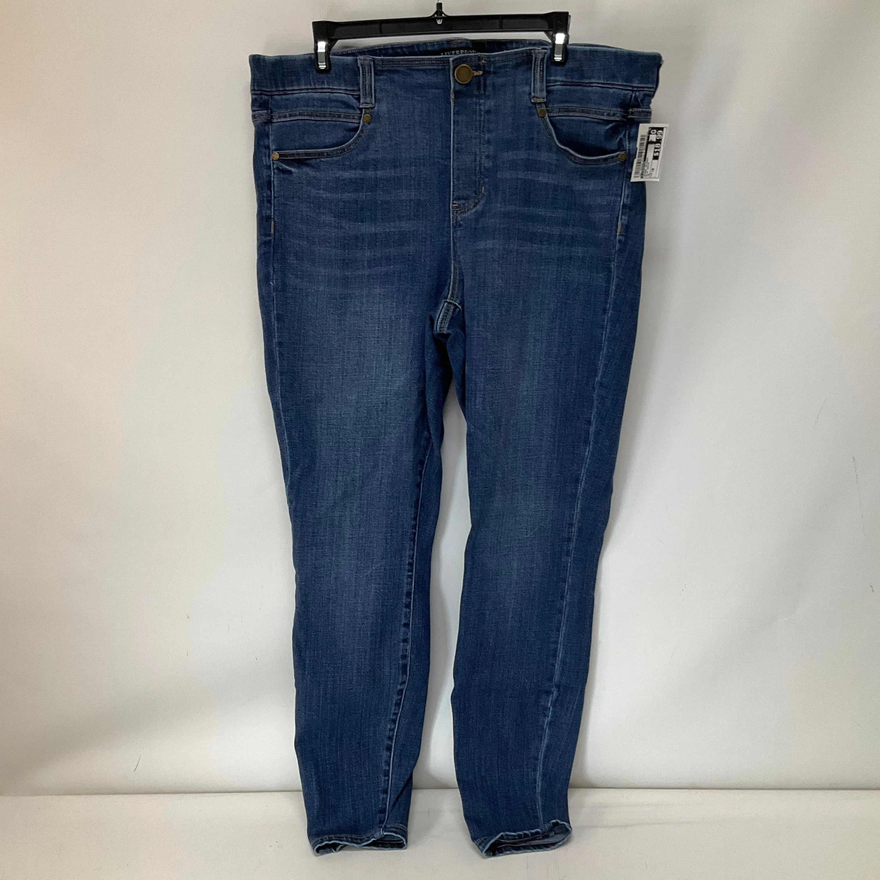 Blue Denim Jeans Skinny Liverpool, Size 16