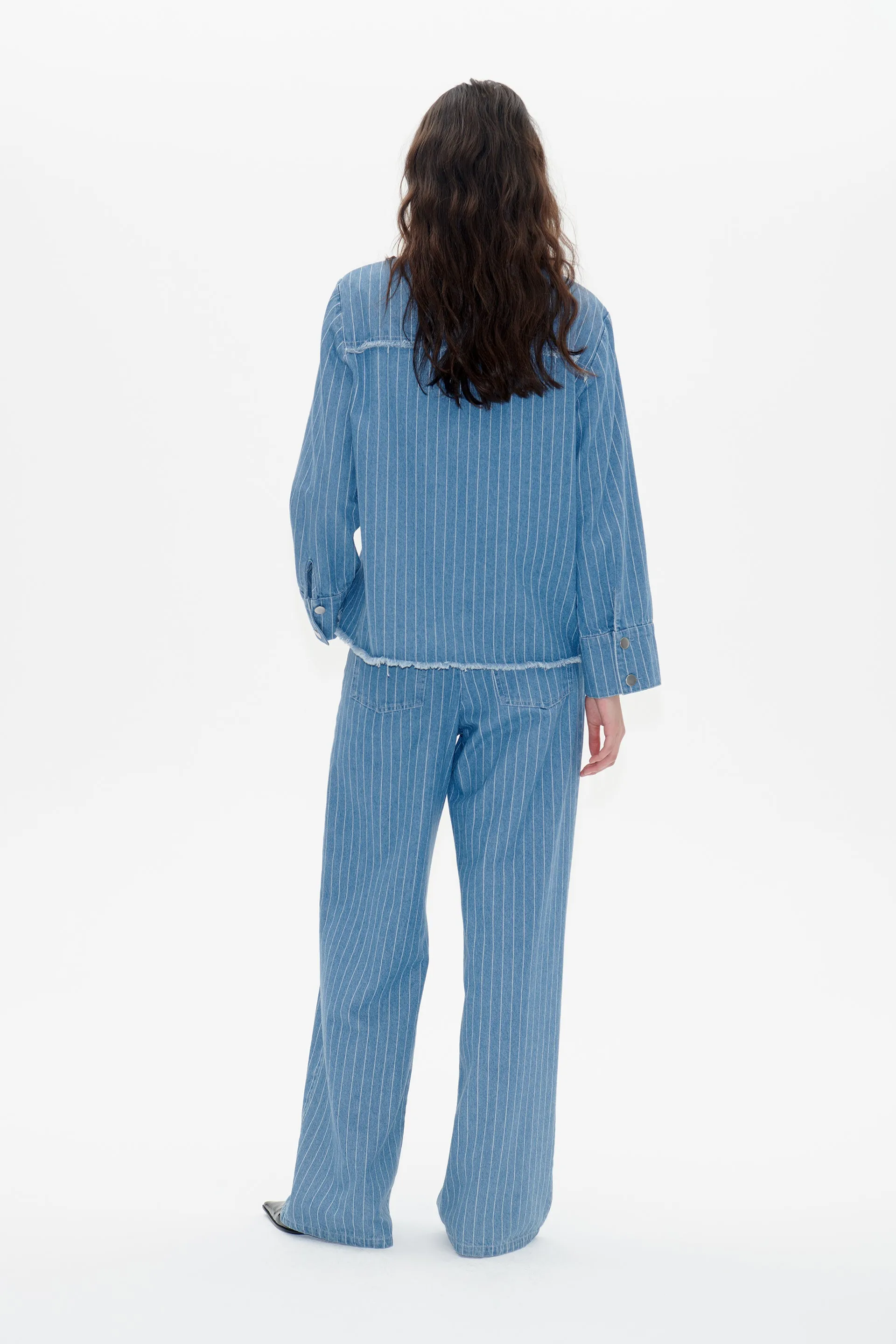 BO | Blue Pinstripe Denim