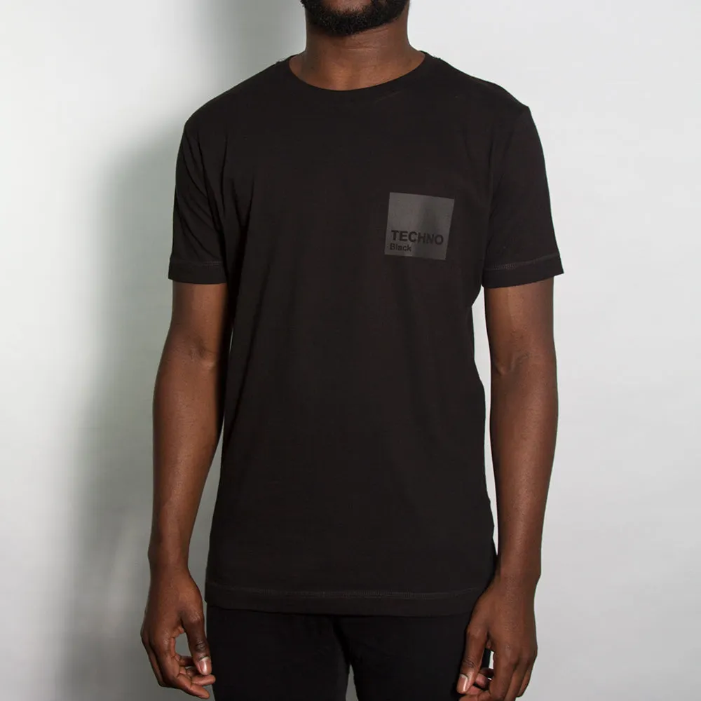 Box Techno Blk On Blk - Tshirt - Black