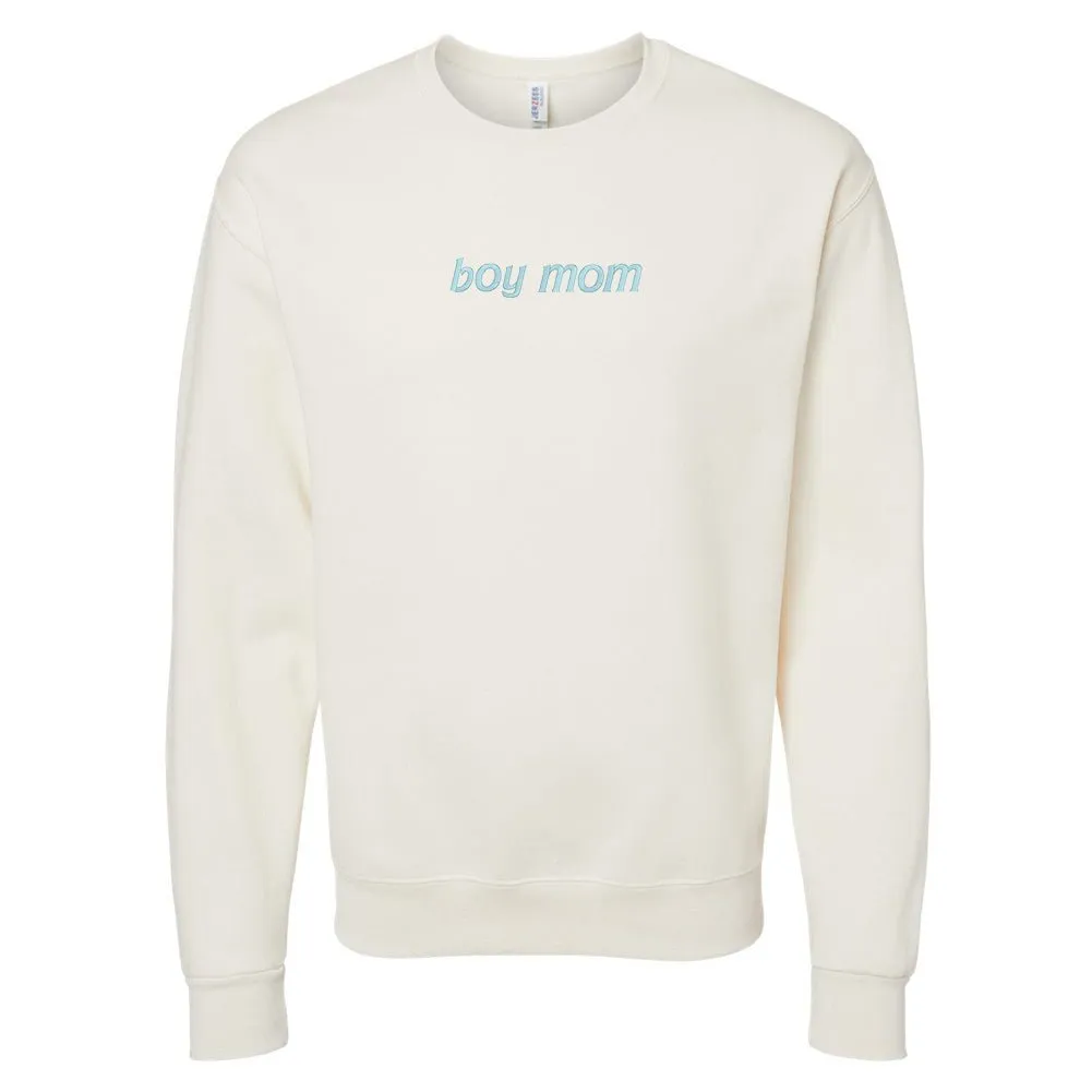 'Boy Mom' Crewneck Sweatshirt