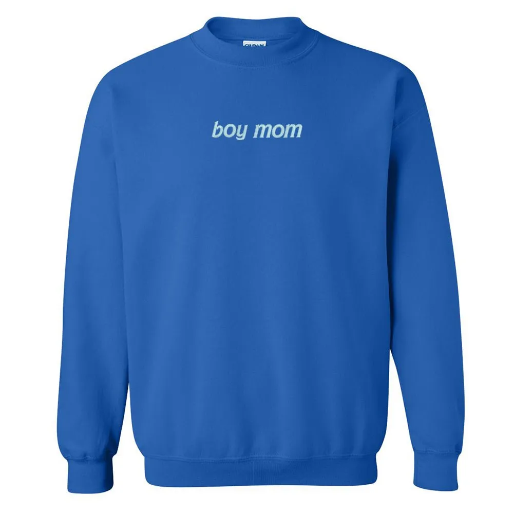 'Boy Mom' Crewneck Sweatshirt