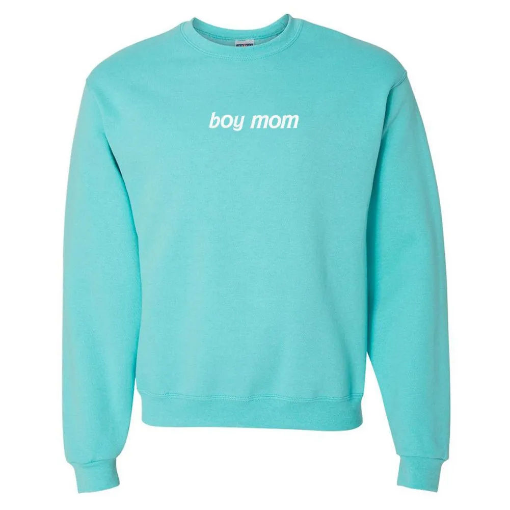 'Boy Mom' Crewneck Sweatshirt