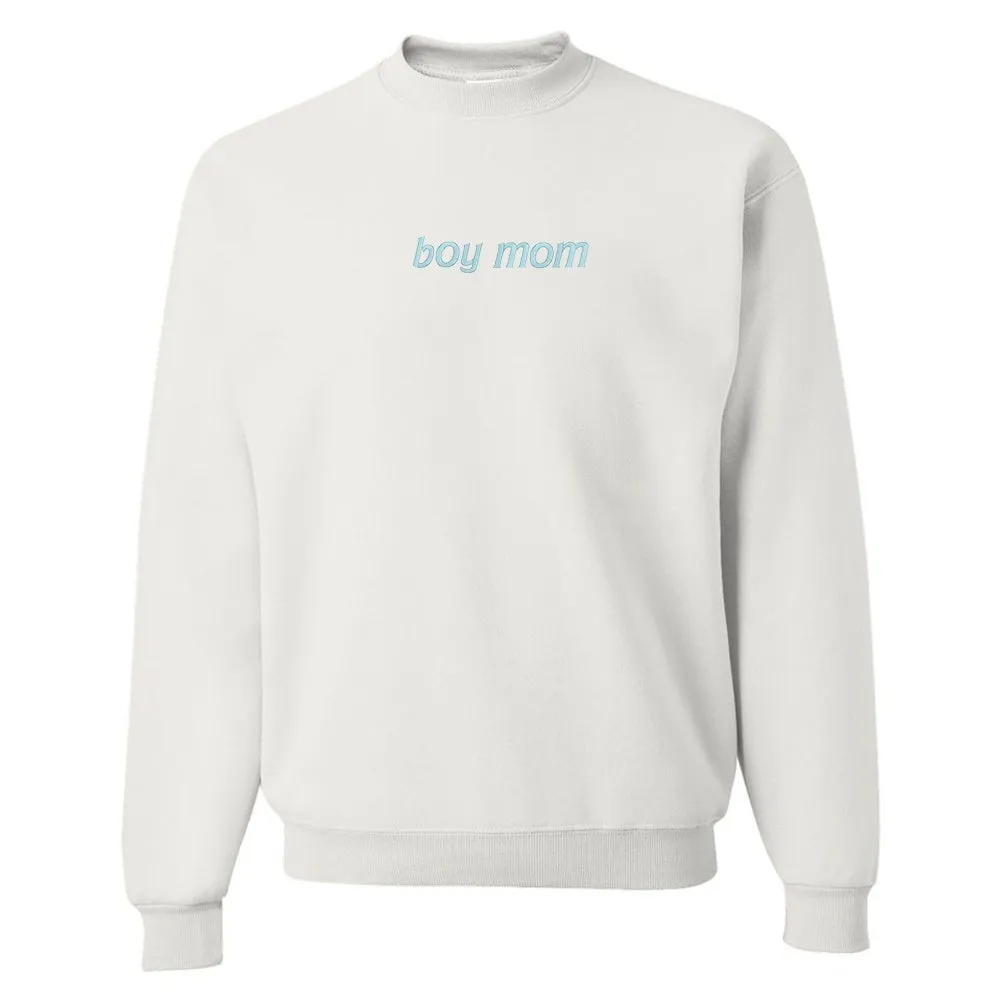 'Boy Mom' Crewneck Sweatshirt