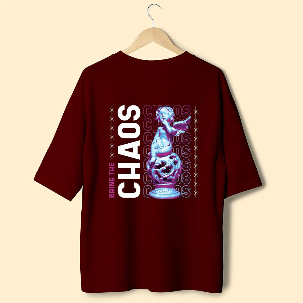 Bring The Chaos (Back Print) Oversized T-Shirt