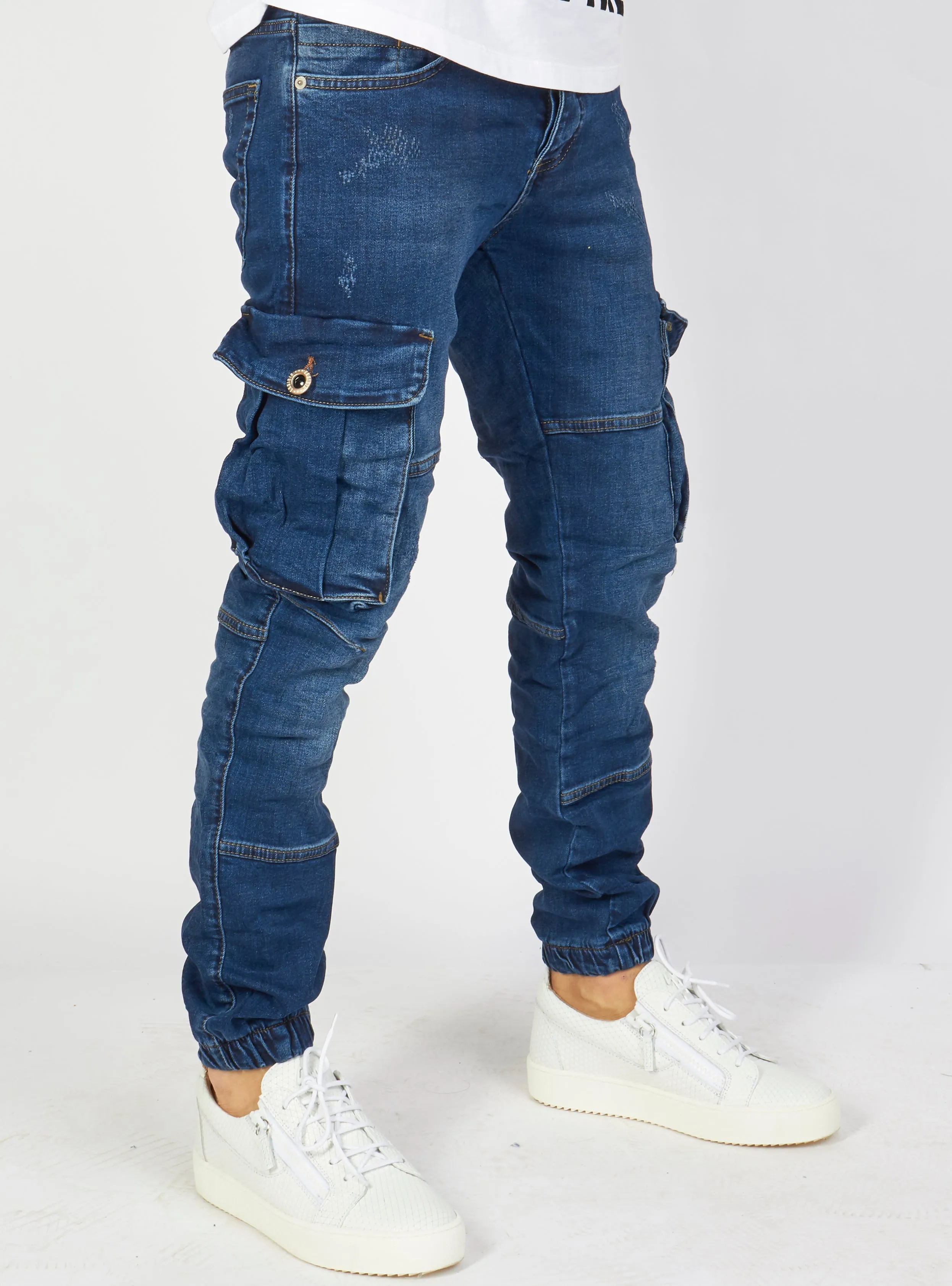 Buyer's Choice Jeans - Cargo - Blue - ESKI 1 20-K049