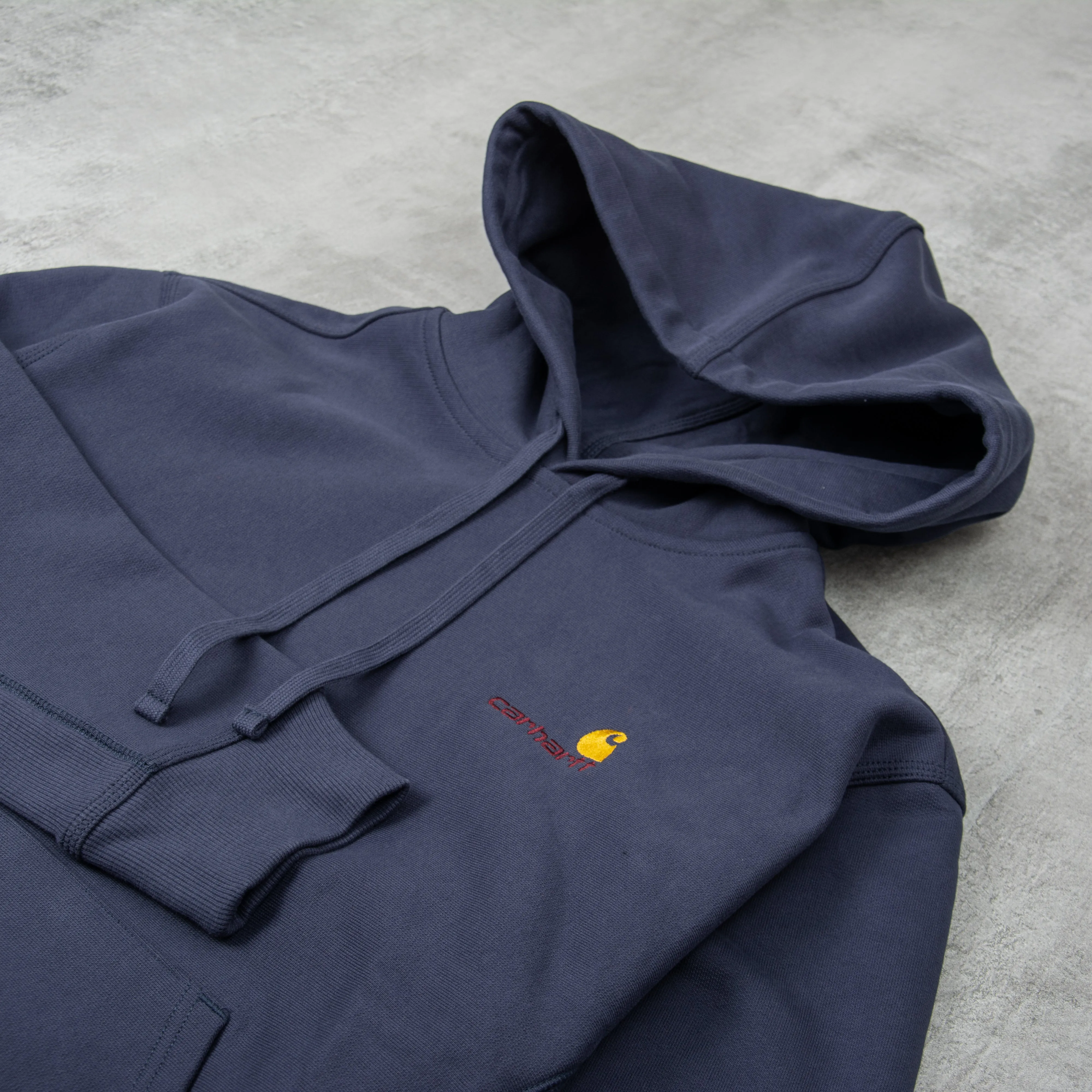 Carhartt WIP American Script Hooded Sweat - Enzian