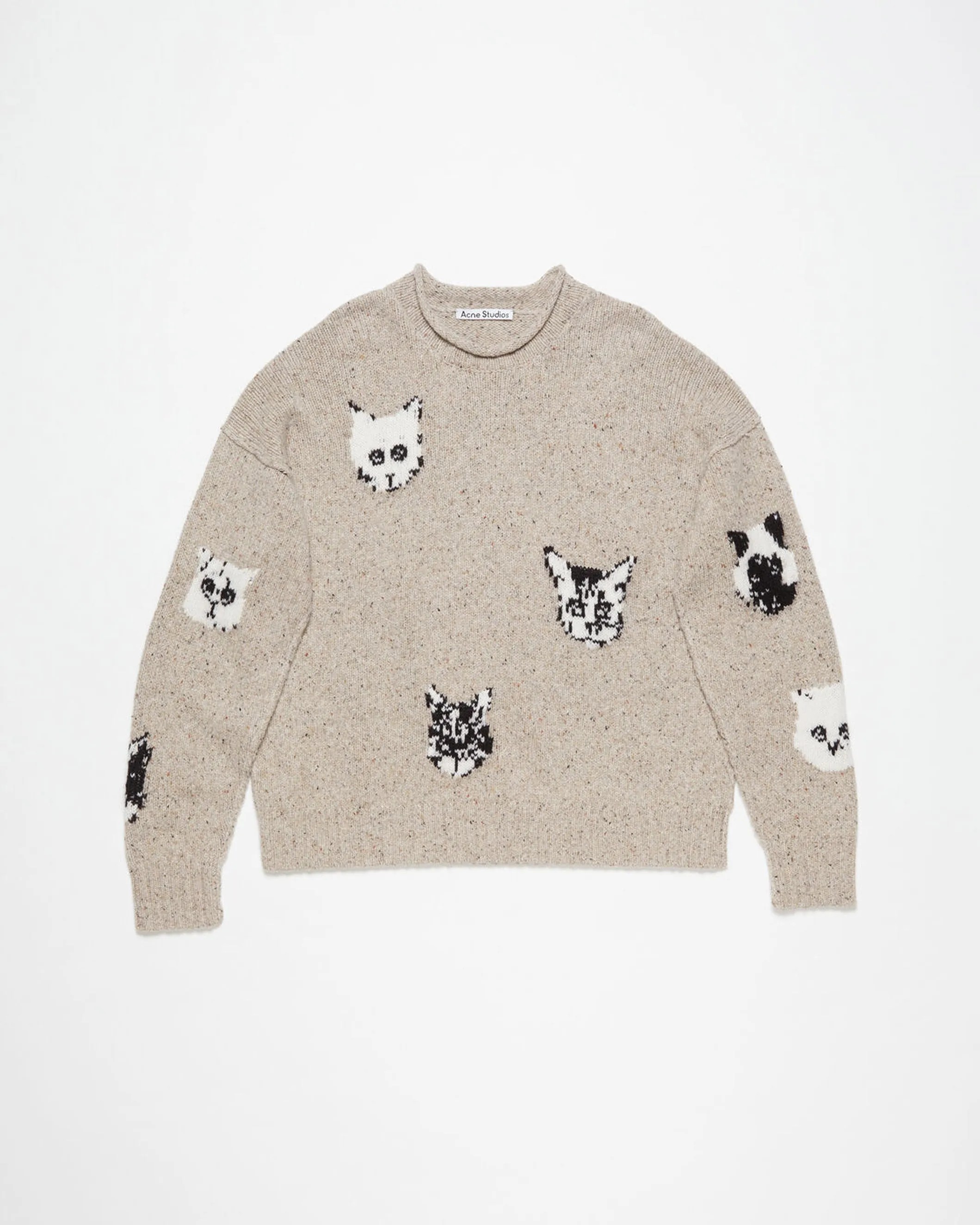 Cat Jacquard Sweater