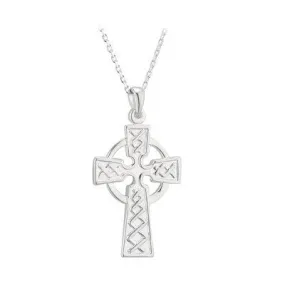 Celtic Cross double sided Pendant