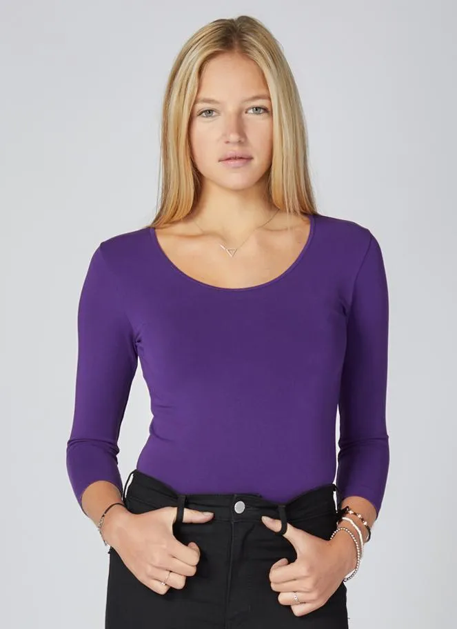 C'est Moi, CEBT1206 Bamboo 3/4 sleeve top