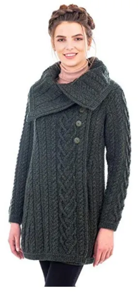 Classic Aran Cable Coat