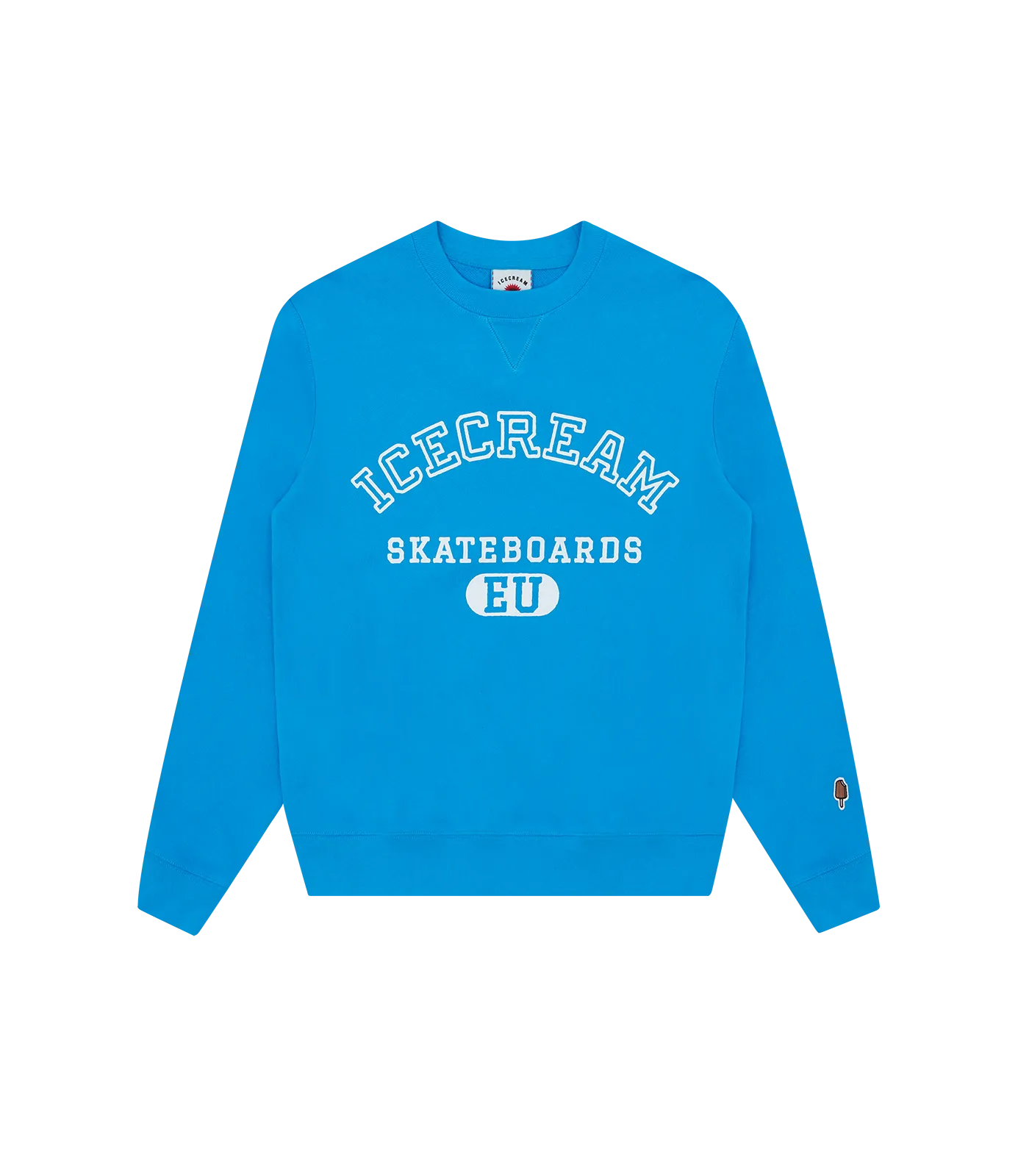 COLLEGIATE CREWNECK - BLUE