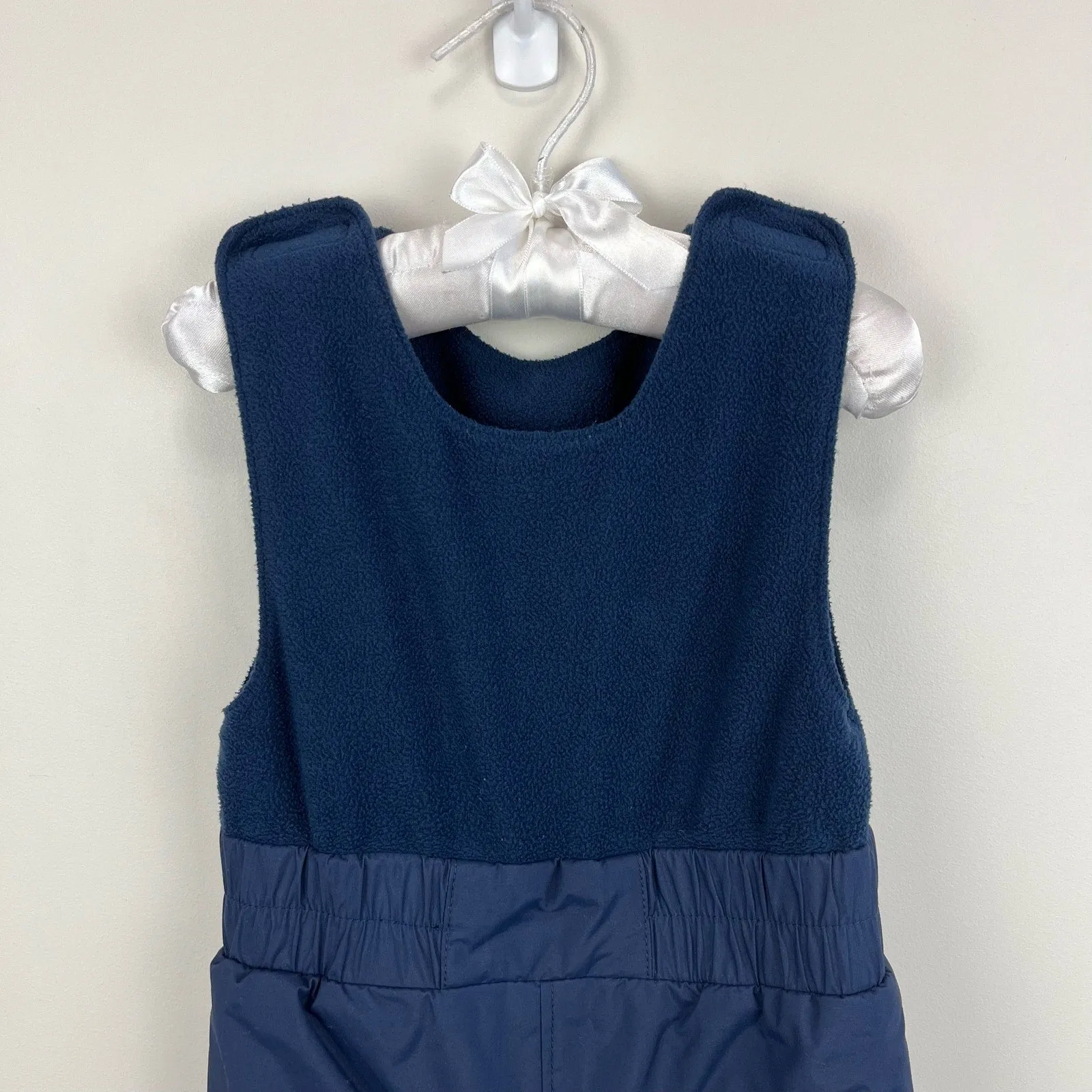 Columbia Navy Blue Snow Bib Overalls 12-18 Months