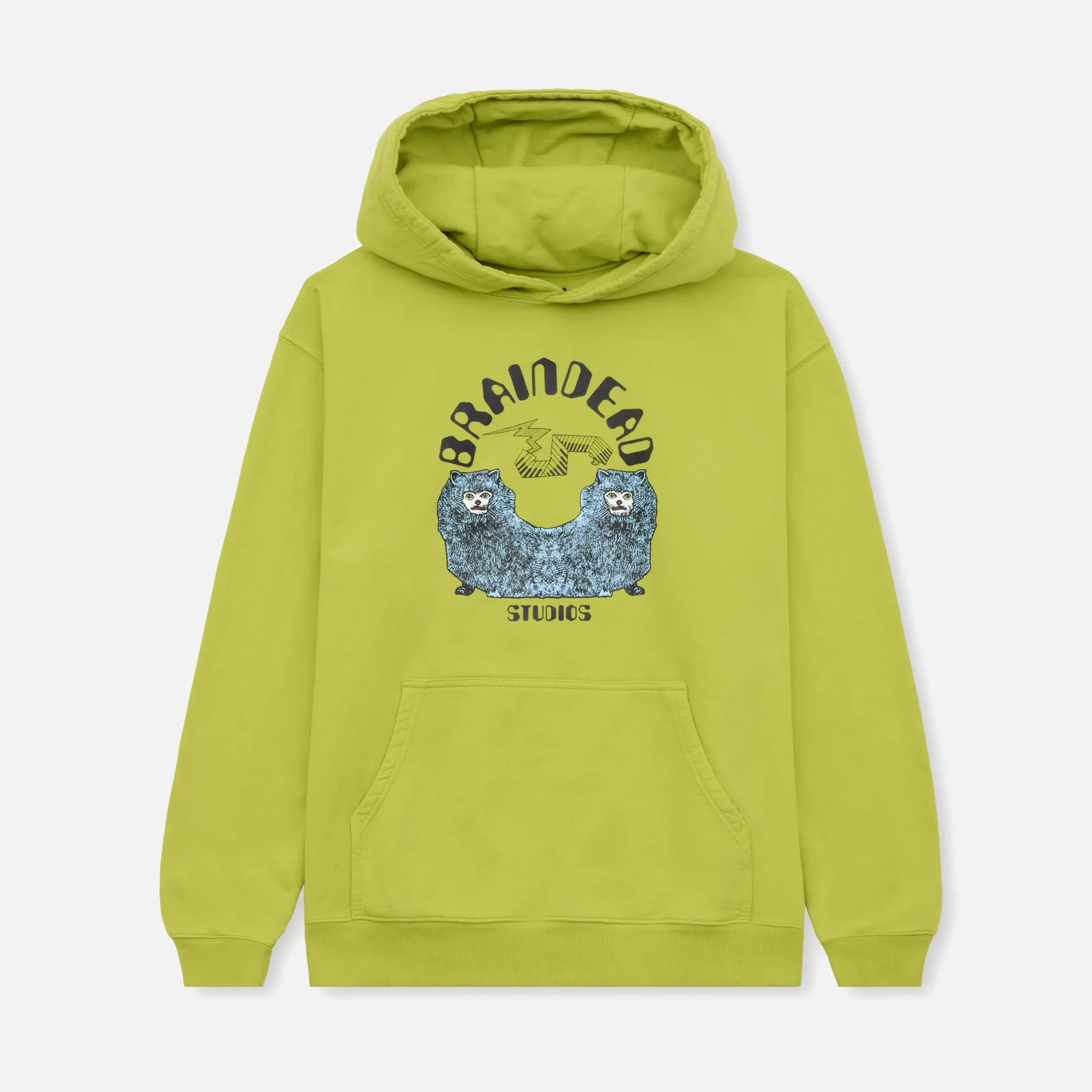 Conjoined Hooded Sweatshirt - Olive