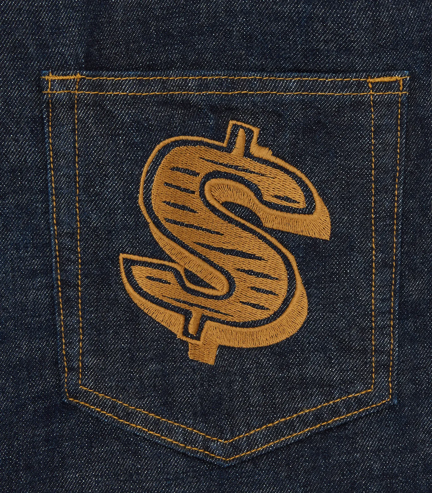 DIAMONDS & DOLLARS SELVEDGE DENIM JACKET - INDIGO