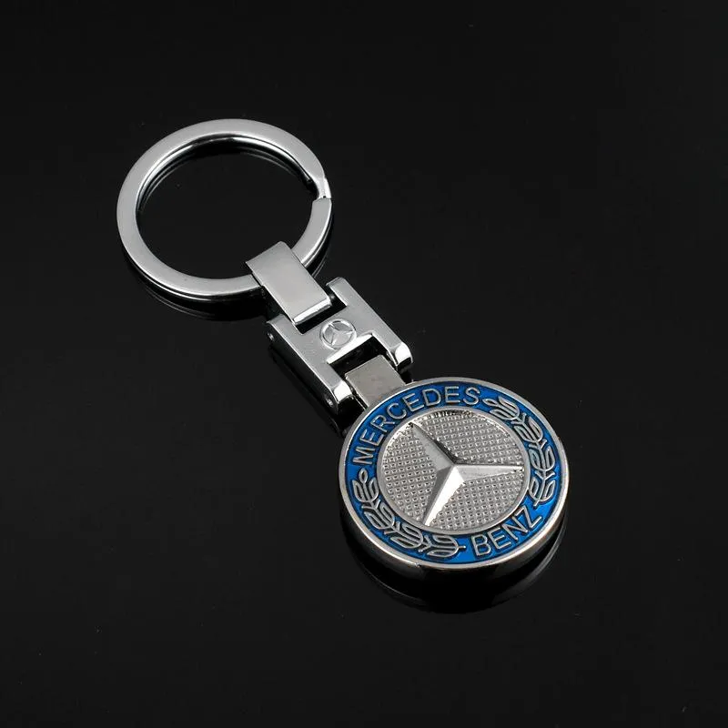 Double-Sided Color Key Chain