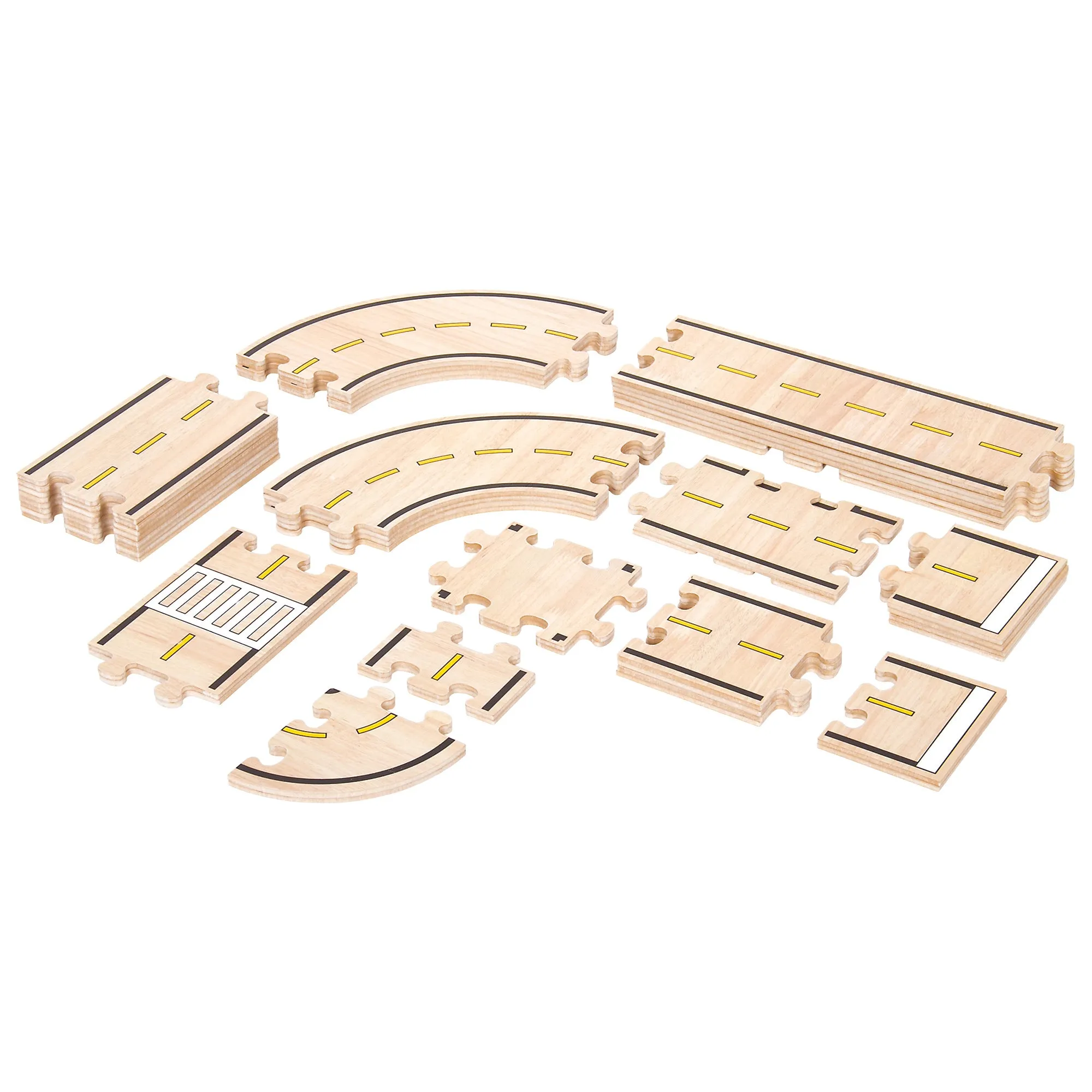 Double-sided Roadway System - 42 pc. set