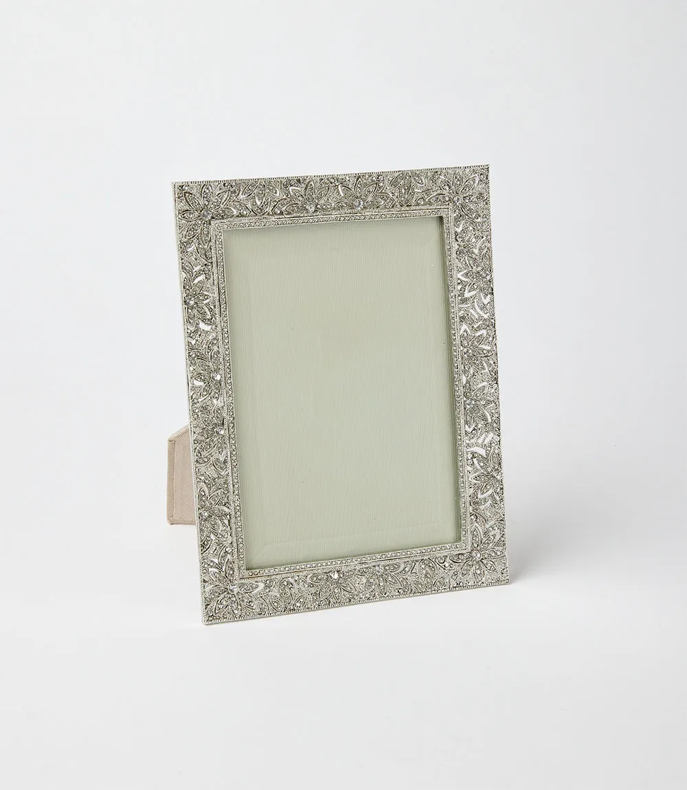 Embellished Crystal Picture Frame