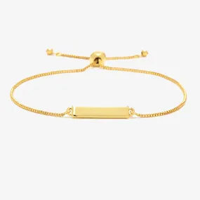 Engravable Double-Sided Bar Bracelet