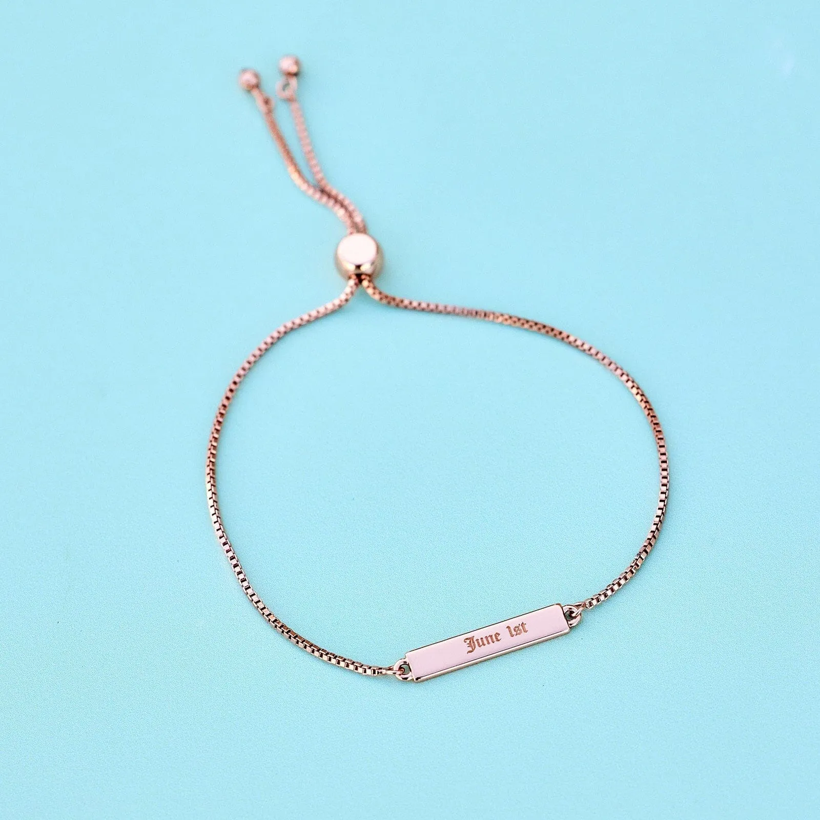 Engravable Double-Sided Bar Bracelet