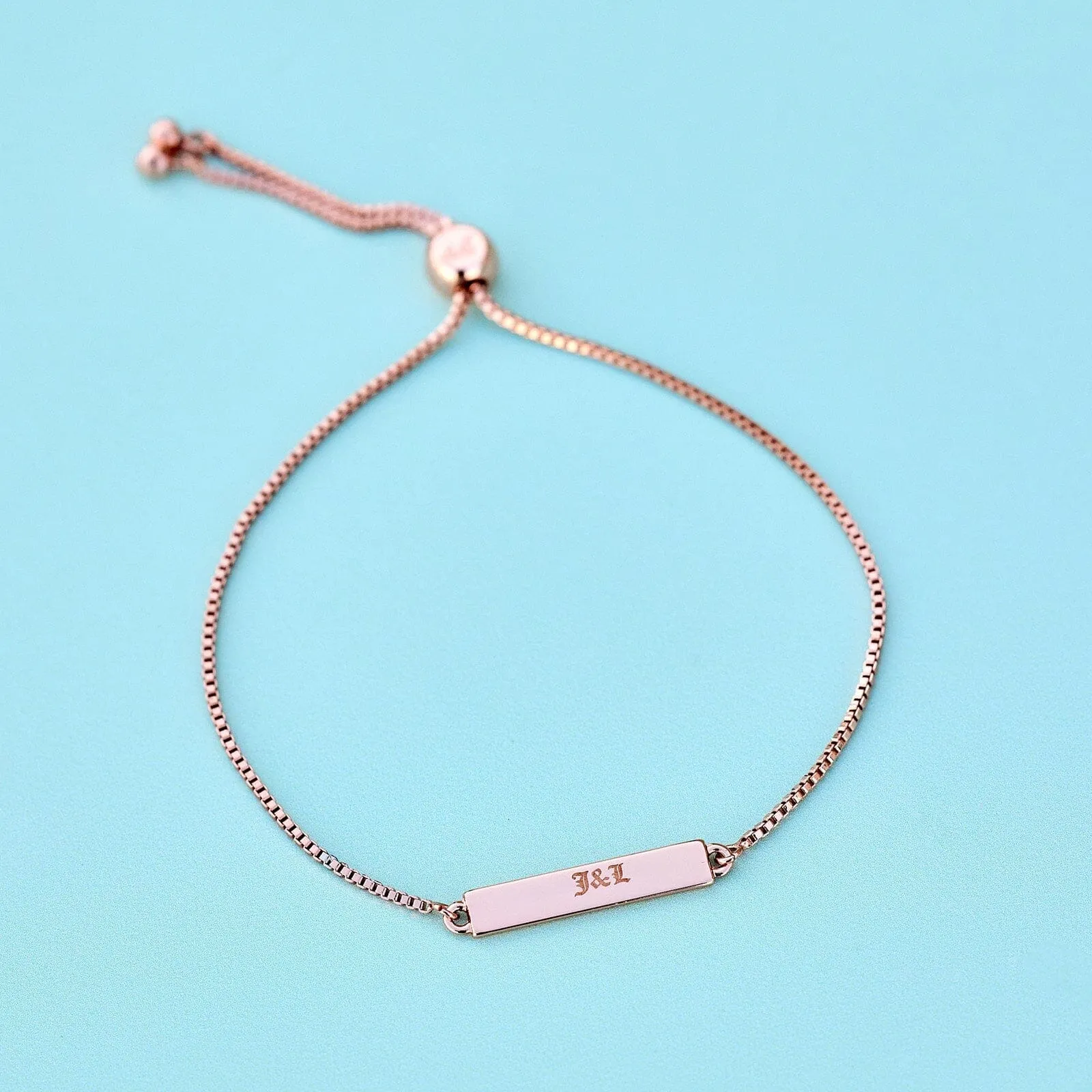 Engravable Double-Sided Bar Bracelet