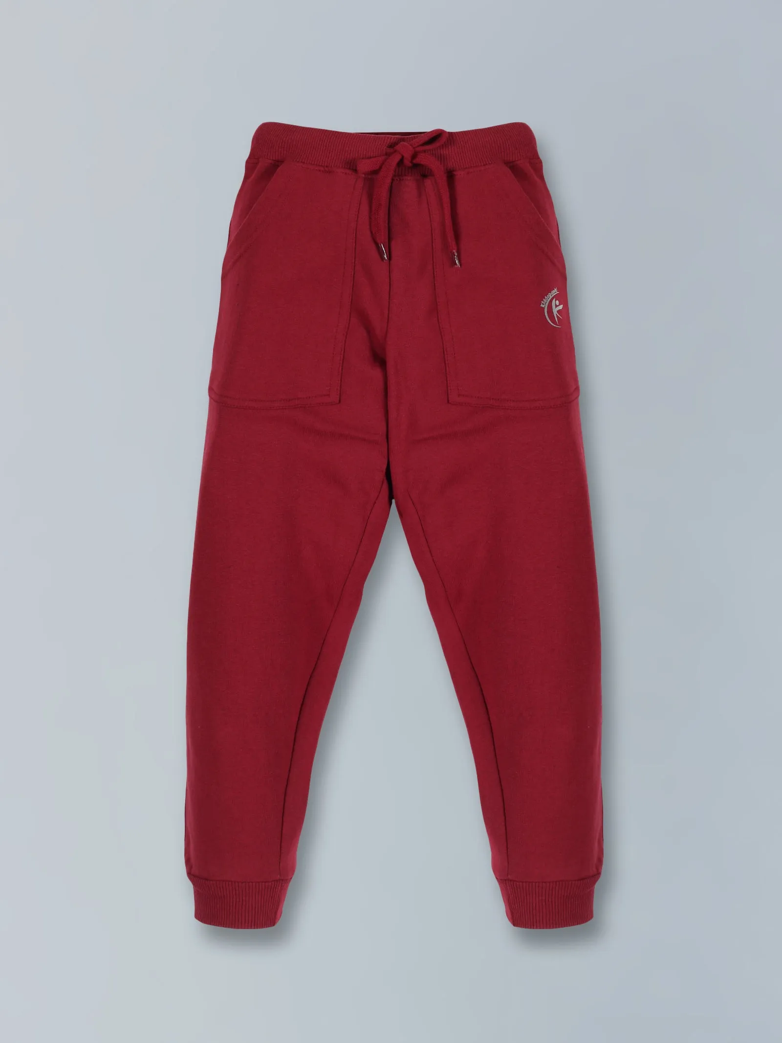 Fleece Solid Zip Front Open Hooded Sweatshirt  & Track Pant Set