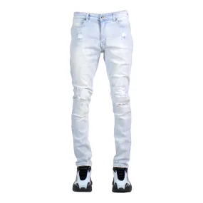 FOCUS: Distressed Slim Denim 3506